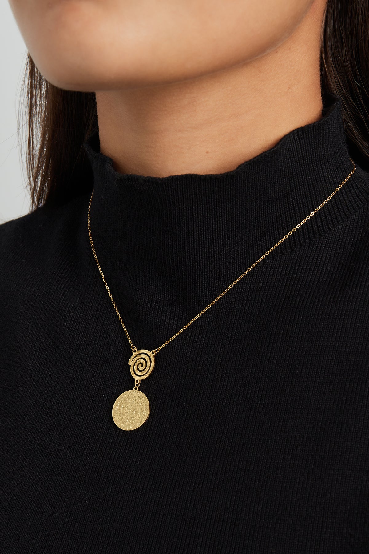 Collier Spirale Acier inoxydable