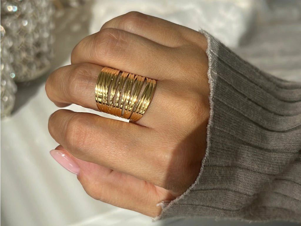 Bague Liane Acier inoxydable