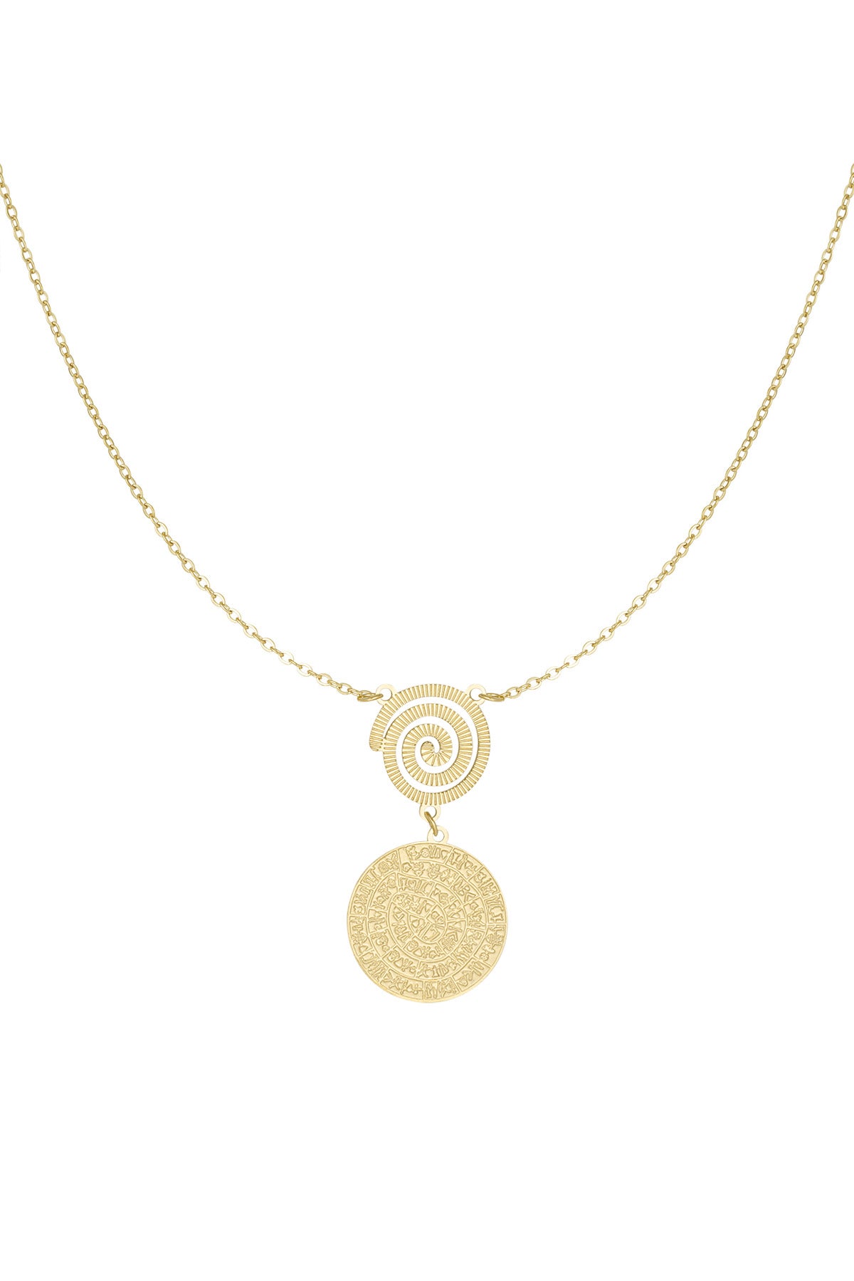 Collier Spirale Acier inoxydable