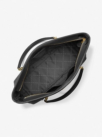 MICHAEL KORS
Jet Set Large Grained Leather Tote Bag