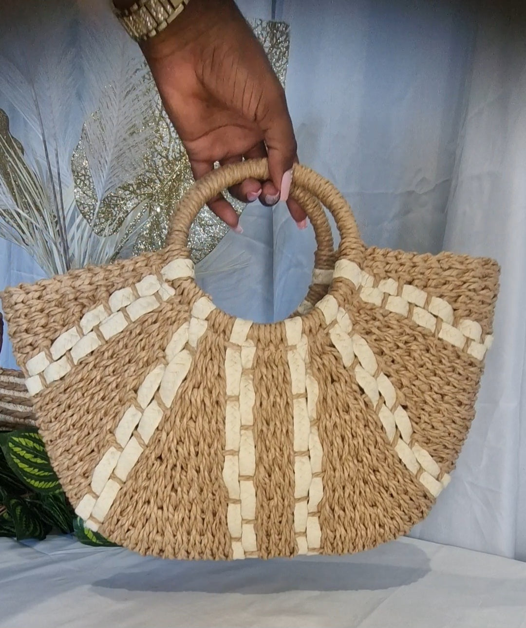 SAC Palmweave Tote