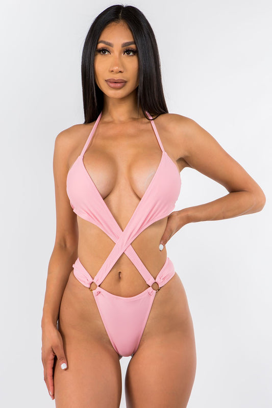 Rarotonga Swimsuit Pink