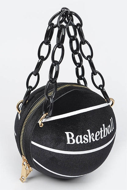 Sac Basket ball velour