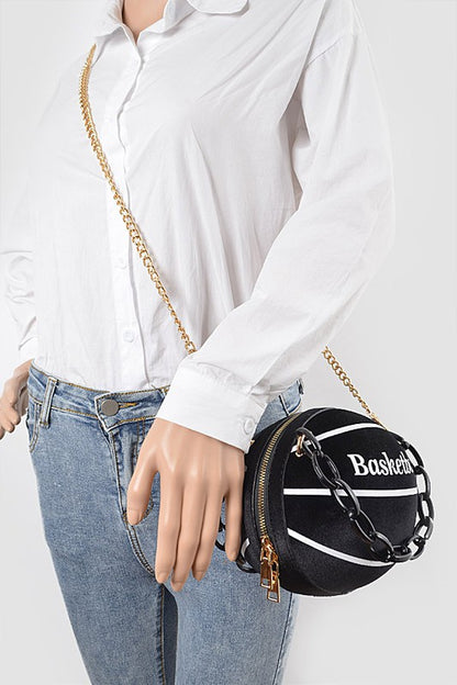 Sac Basket ball velour