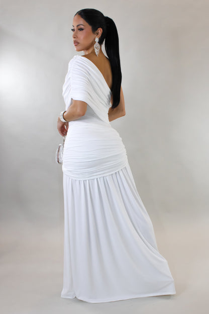 Robe Ondeline Blanc