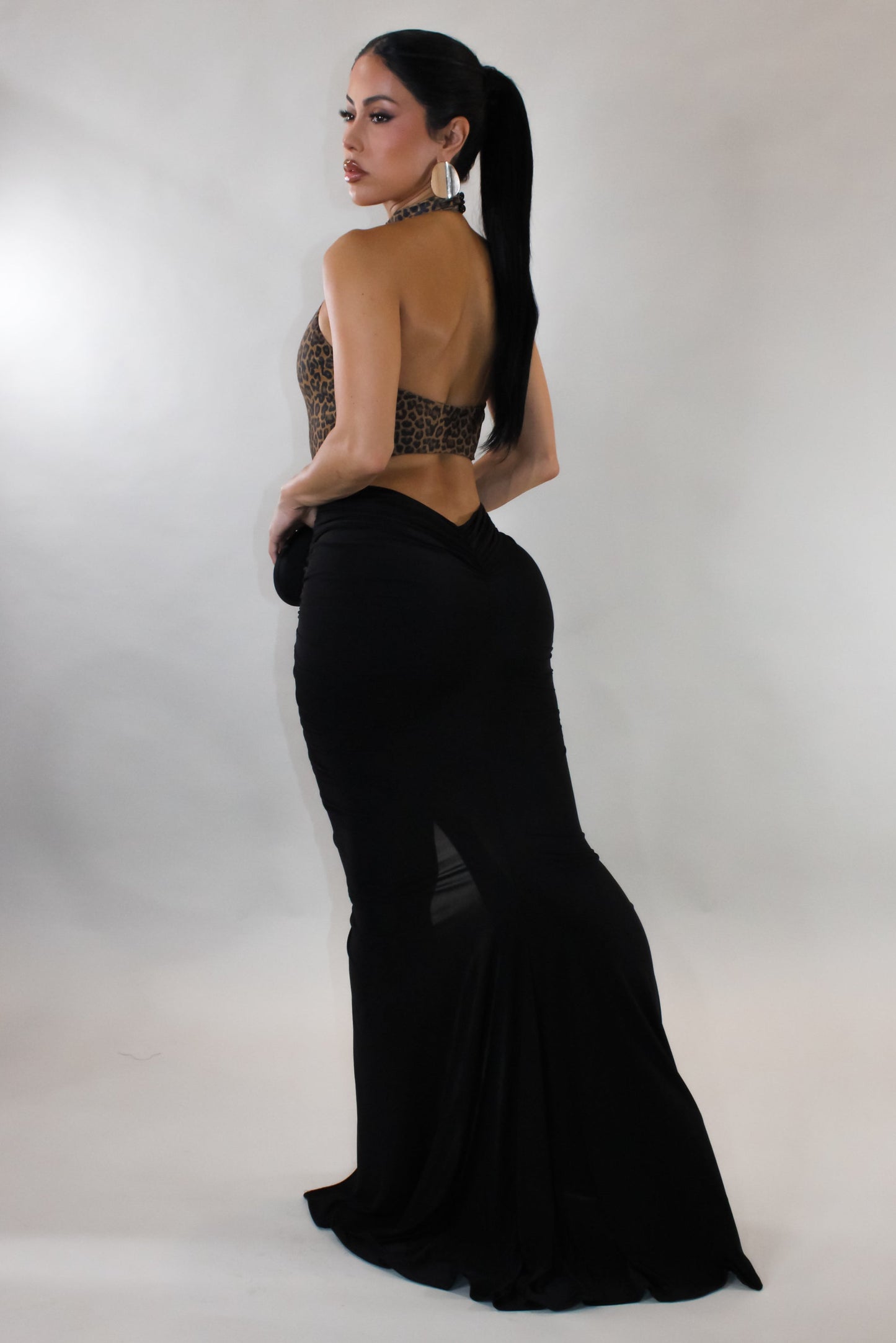 Robe Calista Léopard