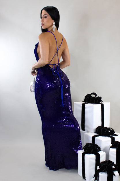 Robe Sérénaïs violet