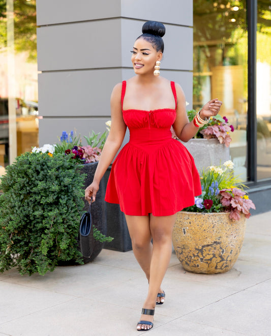 Robe Soléane Rouge