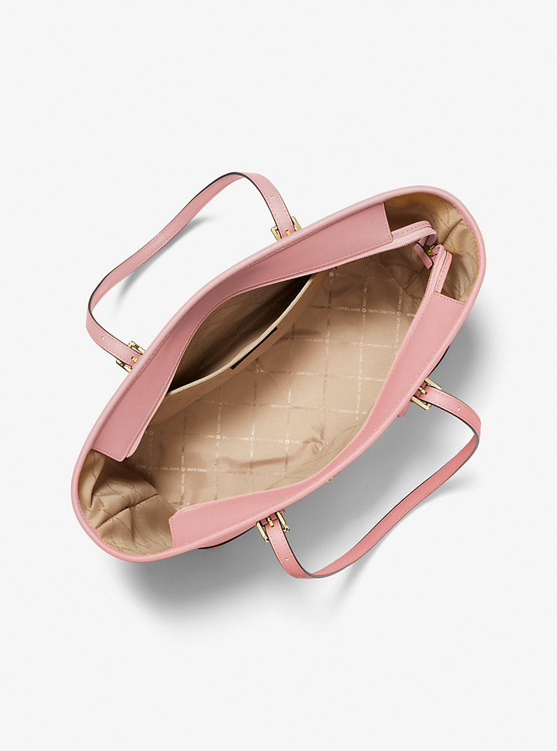 MICHAEL KORS Sac fourre-tout Jet Set Travel grand format en cuir Saffiano