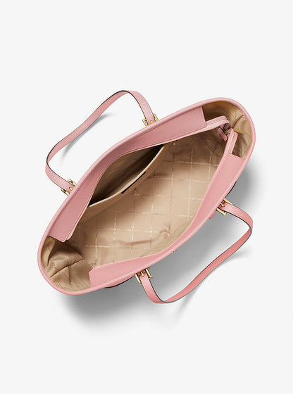 MICHAEL KORS Sac fourre-tout Jet Set Travel grand format en cuir Saffiano