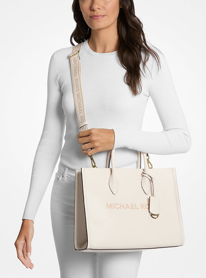 MICHAEL KORS Sac cabas Mirella moyen en cuir grainé